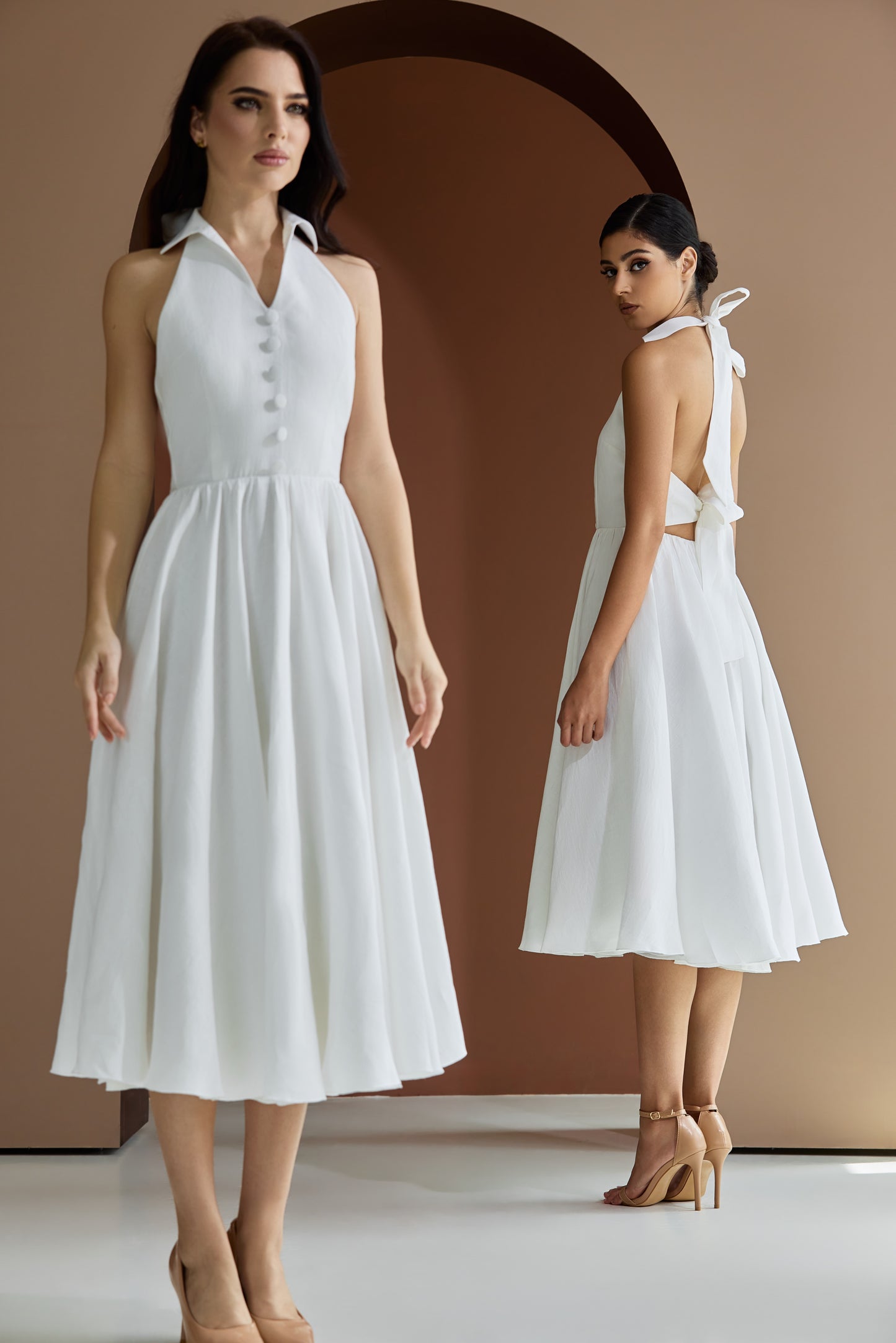 The Porto Cervo Dress in Midi