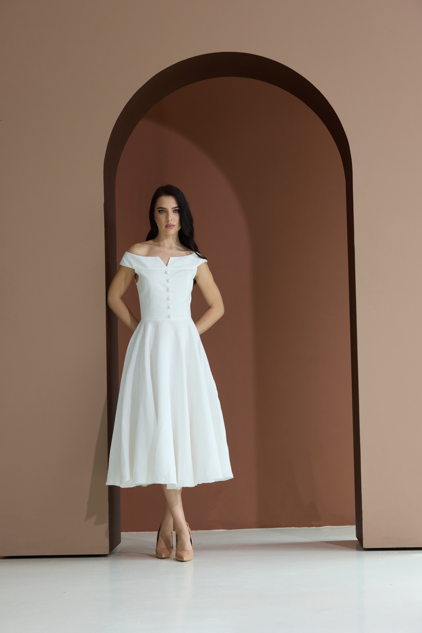 The Cecilia Dress in Midi