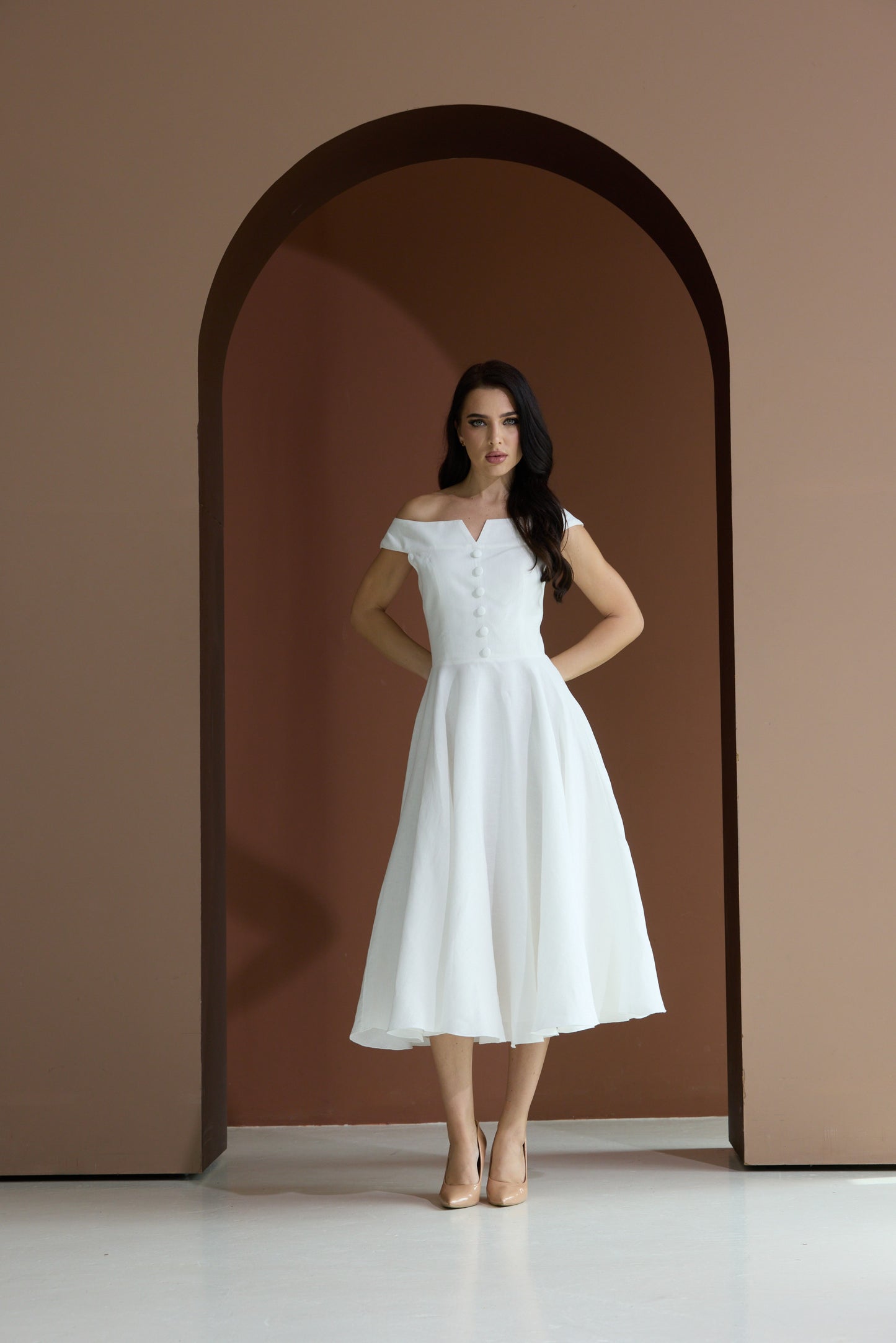 The Cecilia Dress in Midi