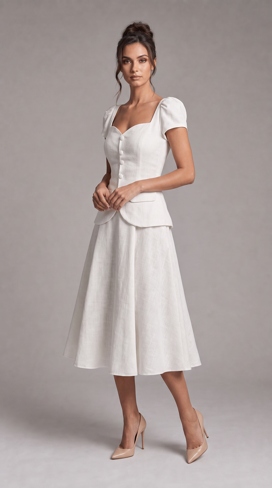 Wafa Midi Skirt